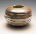 035 5-inch Salt-fired Stoneware RB Vase